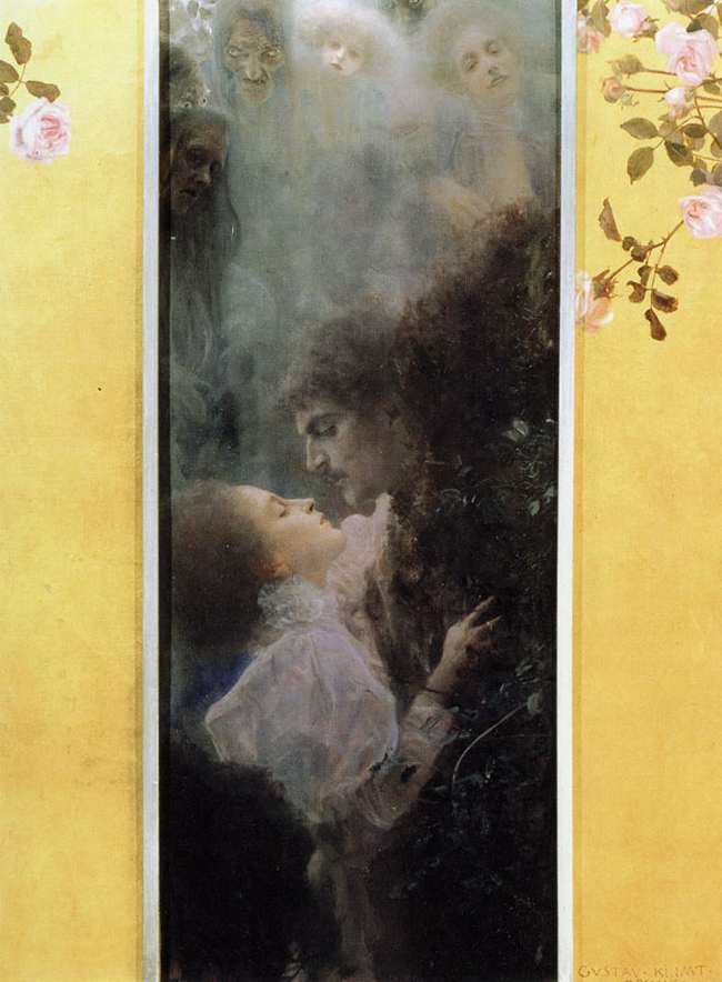 Obraz Klimta - Miłość