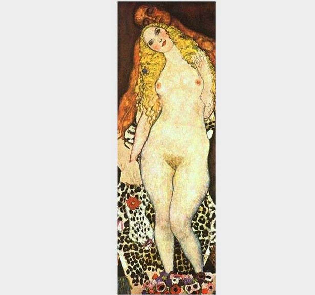 Adam i Eva - obraz Klimta