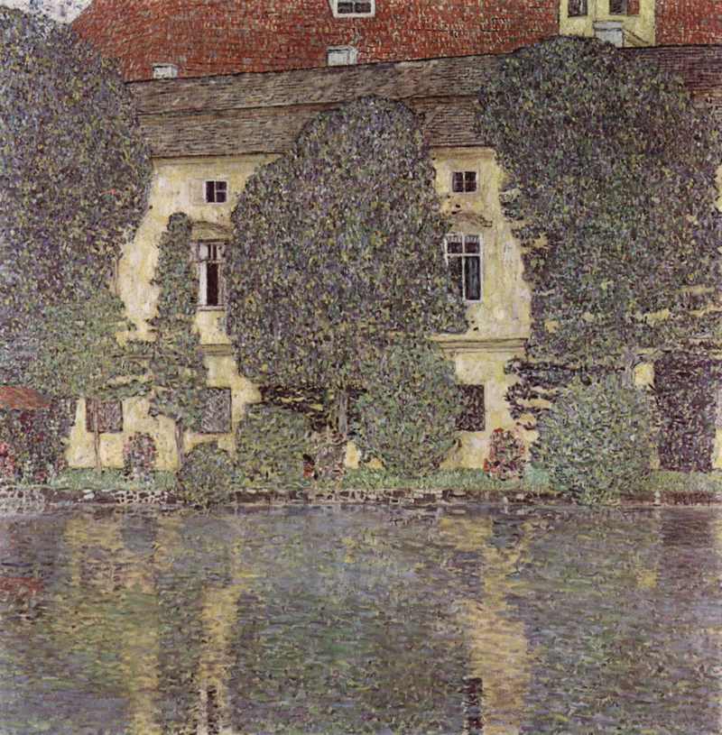 Schloss Kammer nad Attersee III  - obraz Klimta